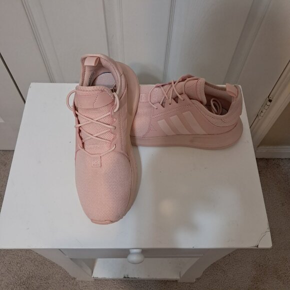 Girl's Pink Adidas Sneakers - Picture 2 of 6